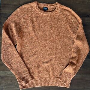 Men's J Crew Orange Sweater
